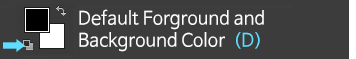 default foreground and background colors