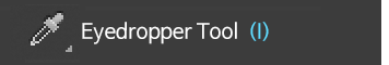 eyedropper tool (i)