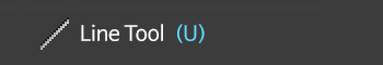 line tool (u)